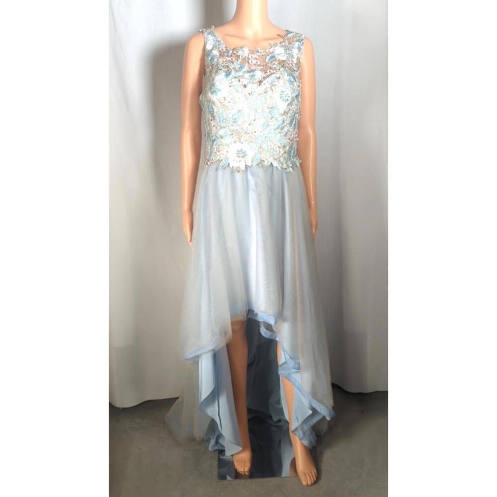 Basix Black Label Prom/Formal Dress Size 10 - (M/L) Sequins Homecoming Wedding